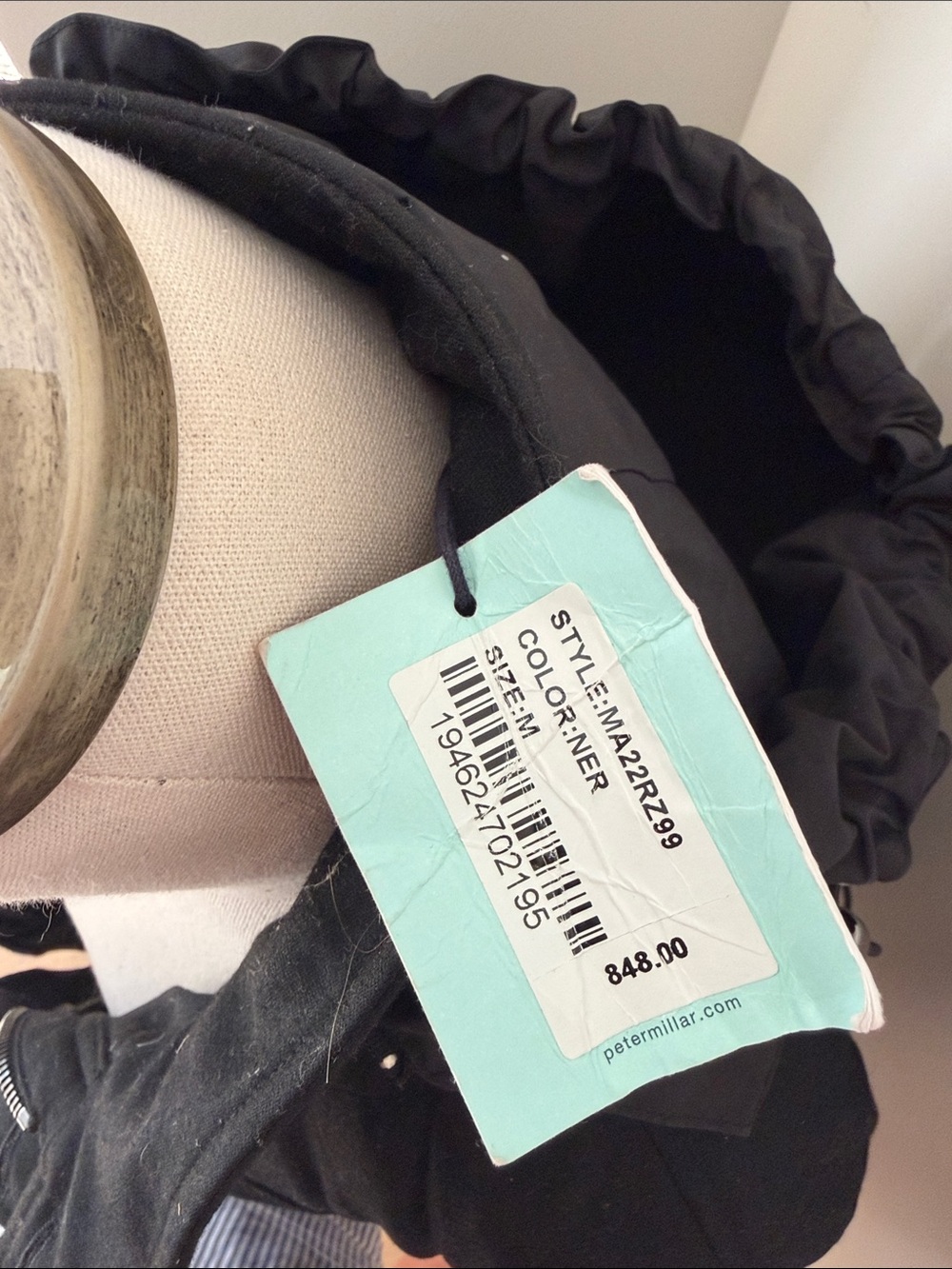 Peter Millar Black Quilted Field Jacket - Picture 6 of 9